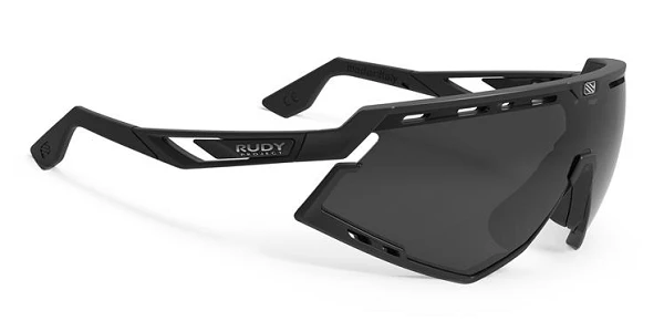 Rudy Project Defender Cykelbrille, Sort M. Sort Linse 3 Rudy Project Defender Cykelbrille, Sort M. Sort Linse