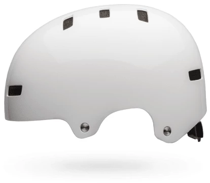 Span Børnehjelm Fra Bell, Blank Hvid 3 Span Børnehjelm Fra Bell, Blank Hvid