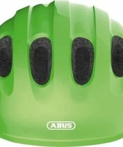 Abus Smiley 2.0 Sparkling Green Børnehjelm 6 Abus Smiley 2.0 Sparkling Green Børnehjelm -Deals Cykelhjelm til landevej Store sparkling green smiley 2 0 hjelm fra abus 1