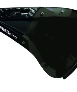 SPEEDmask Carbonic Visor Grey-sil. Flash. Kun Til CASCO Cykelhjelm