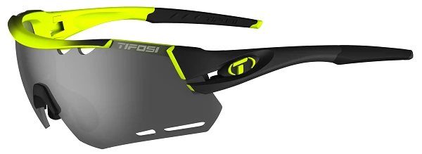 Tifosi Alliant Race Neon Cykelbrille Med Smoke/rød/klar Linser 3 Tifosi Alliant Race Neon Cykelbrille Med Smoke/rød/klar Linser